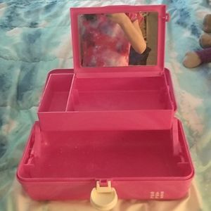 A huge makeup cabinet huge